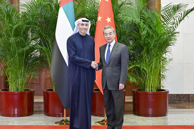 CHINA-BEIJING-WANG YI-UAE-SPECIAL ENVOY-TALKS (CN)
