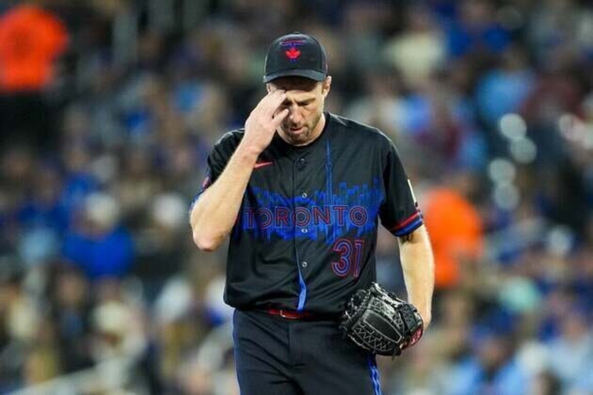 Blue Jays' Max Scherzer placed on IR with forearm, ankle issues