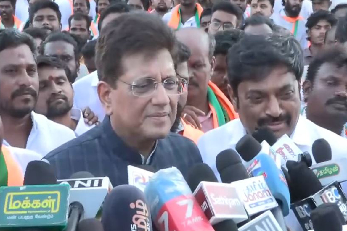 "Party of corruption and commissions": Piyush Goyal slams DMK govt ahead of polls