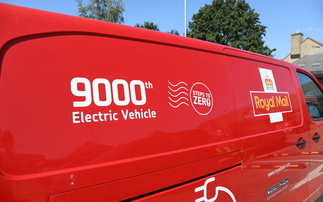 Royal Mail celebrates delivery of 9,000th electric van