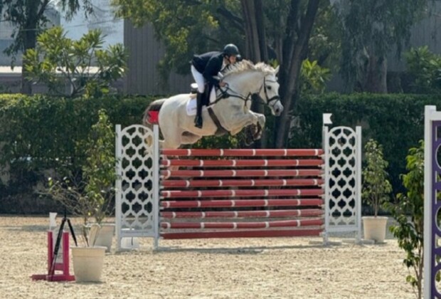 Tejas Dhingra retains National Championship Title at NEC Show Jumping 2024-25