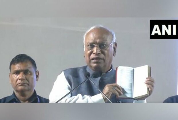 "Sahab, ismein sab kuch likha hai": Mallikarjun Kharge replies to PM Modi's 'empty constitution' remarks