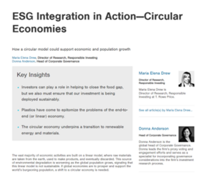 Shift to circular economy key to supporting population growth