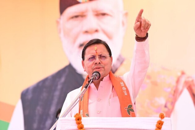 CM Dhami lays foundation stone for Rs 11.41 crore Sisauna River Bridge in Sitarganj