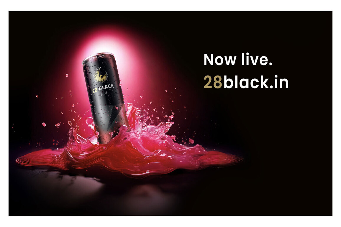 28 Black Energy Drink Is Now Just a Click Away - New Online Store Goes Live in India