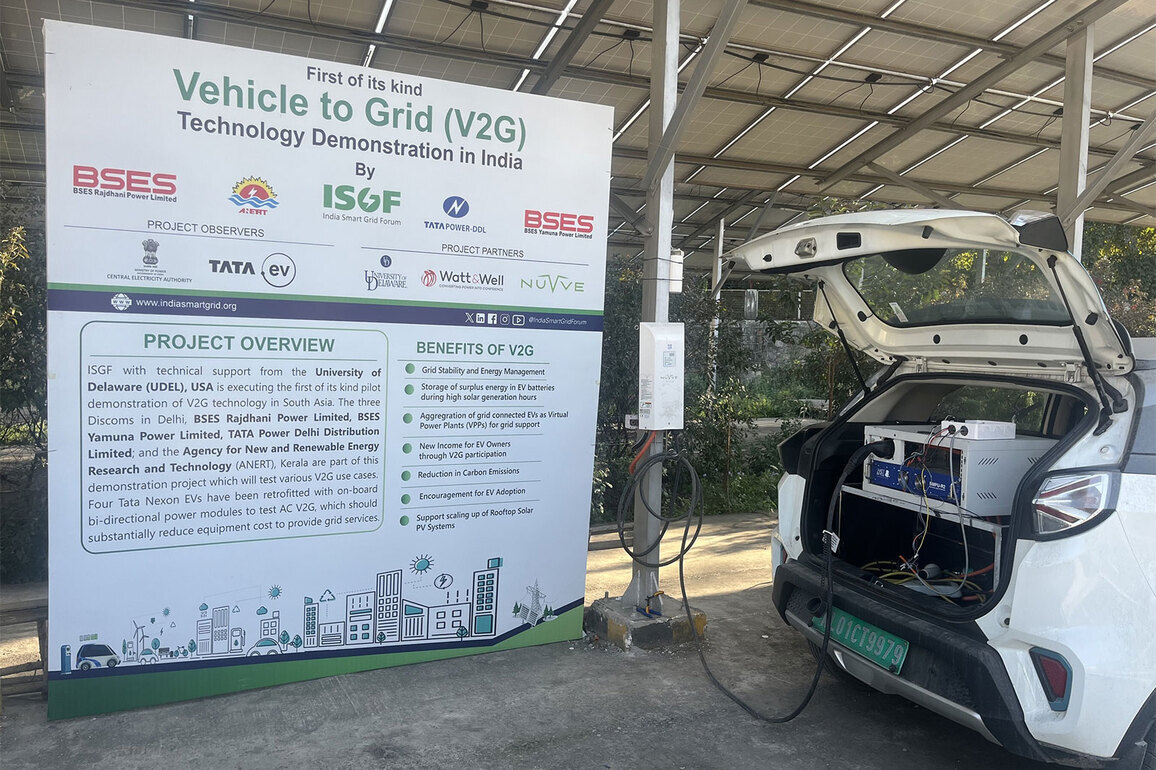South Asia's First-ever Vehicle-to-Grid (V2G) Demonstration, Led by ISGF in Collaboration with its Technology and Utility Partners