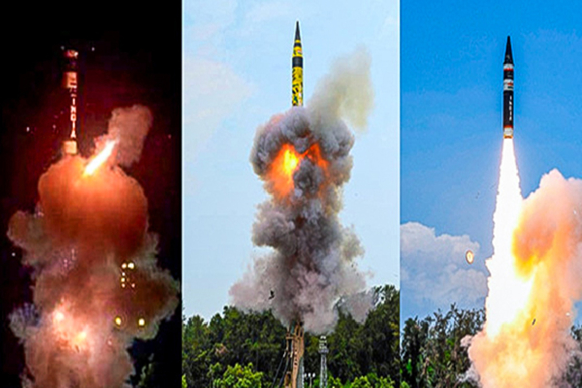 India successfully test-fires Prithvi-II and Agni-1 ballistic missiles from Odisha range