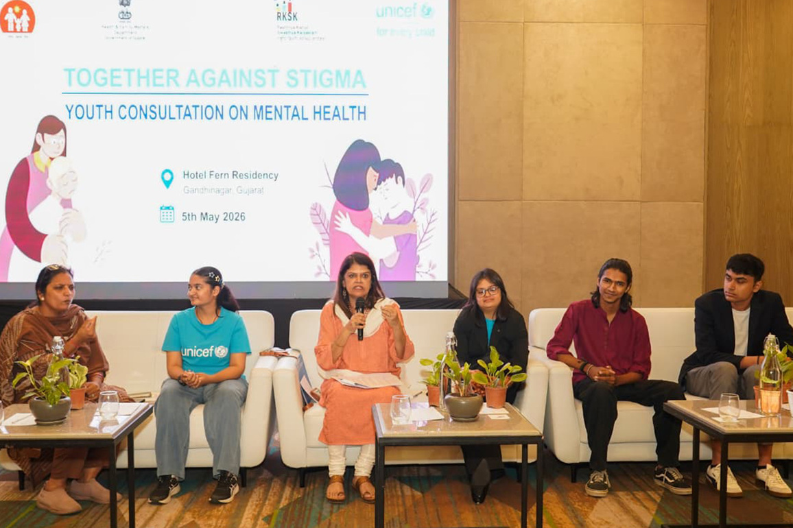 India govt, UNICEF and experts push for stronger adolescent mental health support in Gujarat