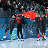 (MICO2026)ITALY-MILAN-OLYMPIC WINTER GAMES-SPEED SKATING-MEN'S TEAM PURSUIT-FINALS