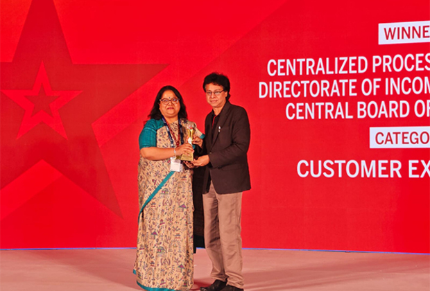 CBDT's Centralised Processing Cell--TDS wins Technology Sabha Excellence Award 2025 for innovation in customer experience