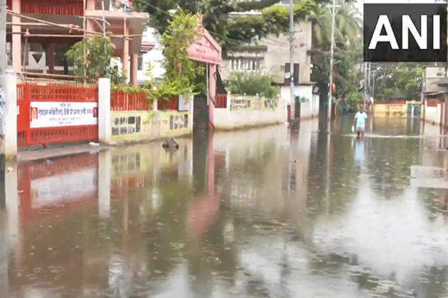 Assam: Guwahati waterlogged after heavy rainfall