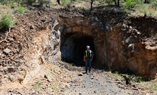 A historical portal at the Silverco mine