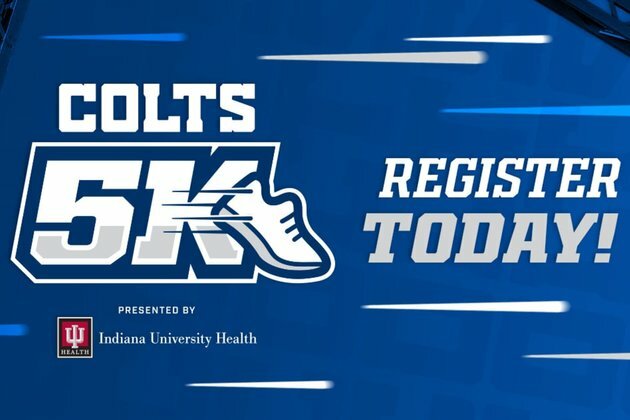 Register for the Colts 5K Run/Walk today!