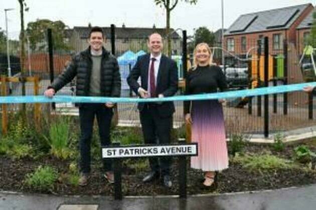 Minister Lyons opens Pound 29m shared housing development in Ballymena