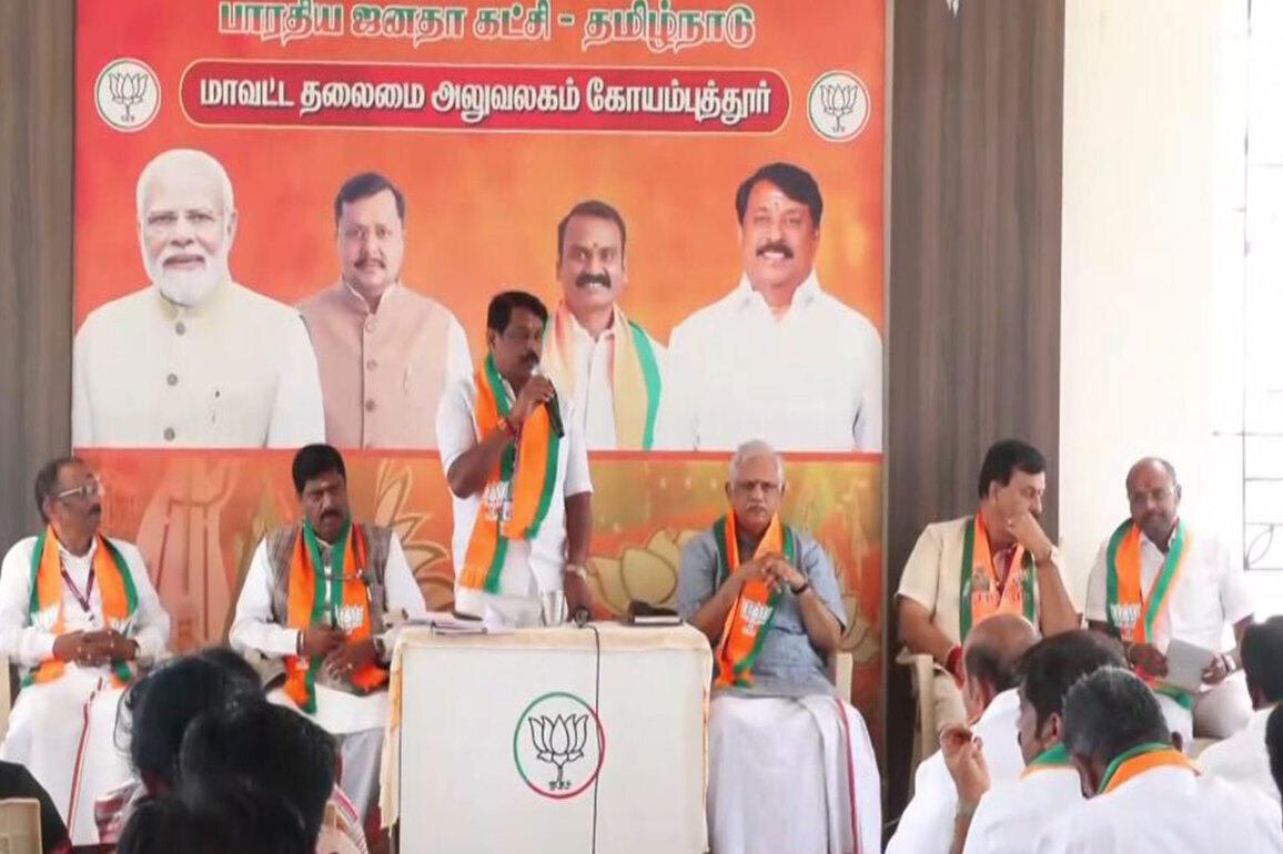 BJP holds review meeting in Coimbatore to analyse Tamil Nadu Assembly poll performance