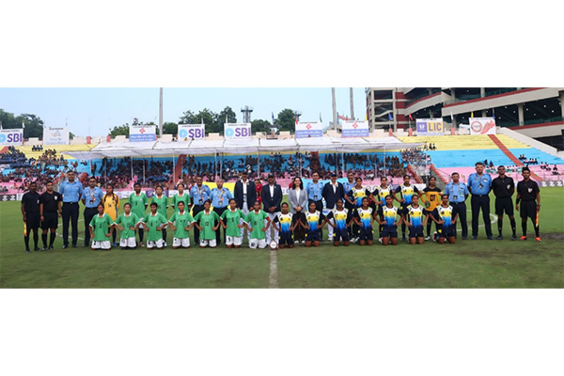 Govt Higher Secondary School, Nari, Arunachal Pradesh beats Sainik School, Sambhalpur as 64th Subroto Cup gets underway in New Delhi