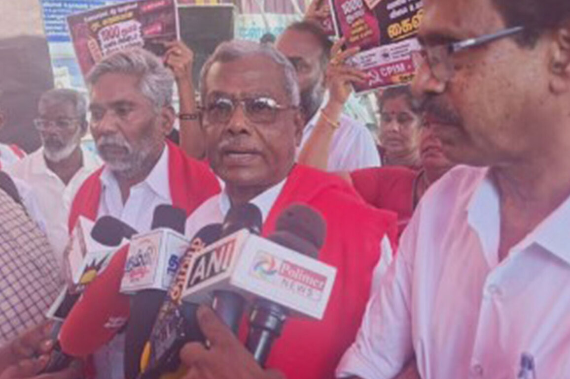 "Will reconsider support if AIADMK joins TN Cabinet": CPI(M)'s P Shanmugam