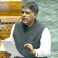 Congress MP Manish Tewari moves adjournment to discuss "deteriorating" diplomatic relations with US