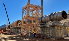  Work on the concentrate dryer and calciner at MP Materials’ Mountain Pass rare earths operation in California
