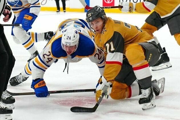 Slumping Sabres searching for more 'compete' vs. Vegas
