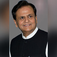 Congress leader Rahul Gandhi pays homage to Ahmed Patel on 76th birth anniversary