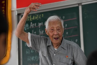 97-year-old retired teacher's unwavering devotion to rural children