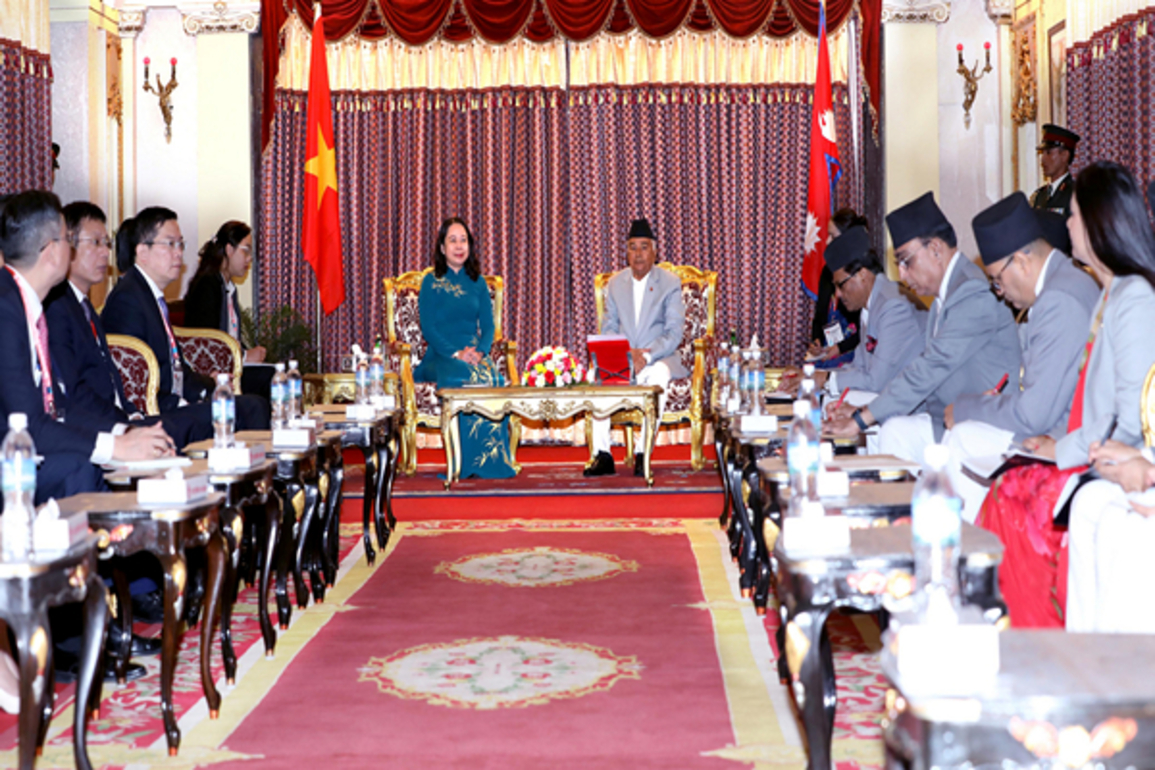 Vietnamese Vice Prez tours UNESCO heritage site in Nepal as she wraps her visit