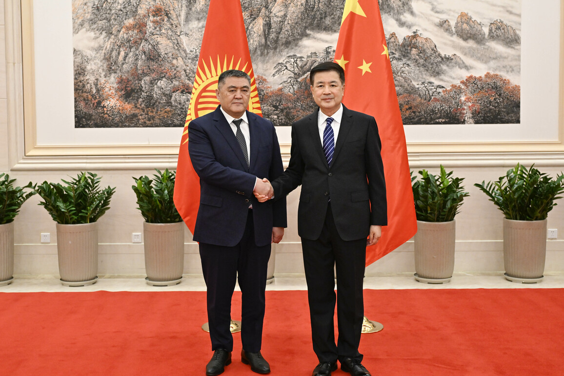CHINA-BEIJING-WANG XIAOHONG-KYRGYZSTANI OFFICIAL-MEETING (CN)