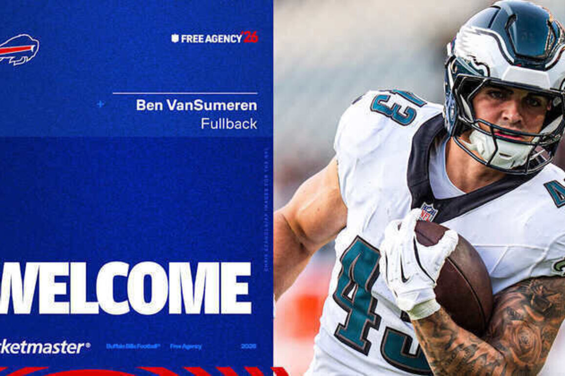 Bills sign athletic fullback Ben VanSumeren to one-year deal