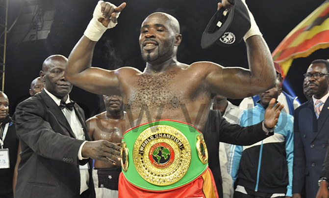 Lubega makes the grand comeback to the ring Lubega makes the grand comeback to the ring
