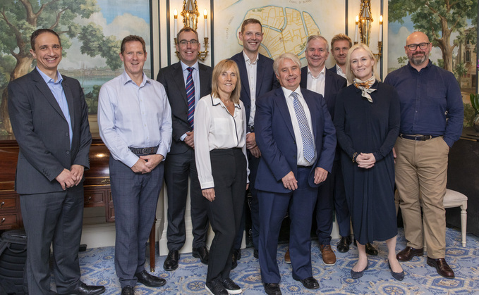 From left: Dariada Trustees director Vassos Vassou; Zedra Governance client director Colin Richardson; PP editor Jonathan Stapleton (chair); Canada Life UK Staff Pension Fund trustee Tracey Deeks; Columbia Threadneedle Investments director of institutional business James Edwards; BESTrustees professional trustee and director Bob Hymas; Independent Governance Group trustee director Tim Giles; Columbia Threadneedle Investments managing director and head of UK solutions client portfolio management Simon Bentley; Pi Partnership Group chief executive Simone Lavelle; and Independent Governance Group trustee director David Farmer. 