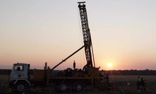 One of 14 rigs drilling at Kamoa-Kakula