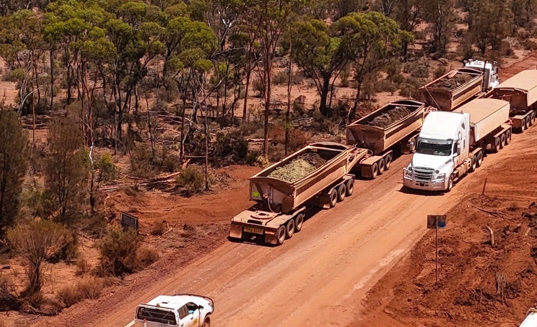 Haulage from Lucky Strike