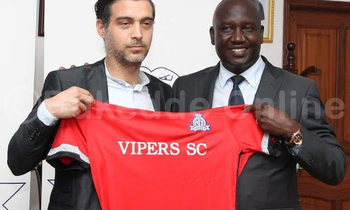 Nnannyini Vipers SC, Lawrence Mulindwa ng'ayanjula omutendesi omuggya, Omuzungu Da Costa Duarte Jorge Miguel . EKIF: STEPHEM MAYAMBA Nnannyini Vipers SC, Lawrence Mulindwa ng'ayanjula omutendesi omuggya, Omuzungu Da Costa Duarte Jorge Miguel . EKIF: STEPHEM MAYAMBA