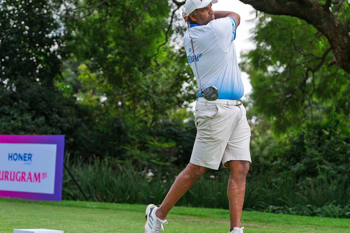 Udayan Mane lands an ace in flawless round of 64 to lead by 6 in IGPL South Africa