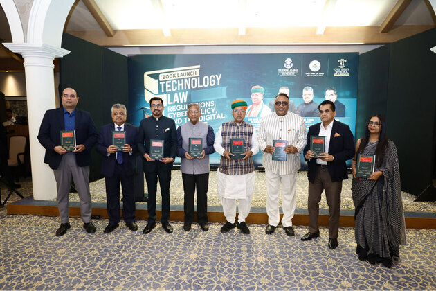 Artificial Intelligence Cannot Replace a Human Being: Arjun Ram Meghwal at JGU Book Launch on Technology Law