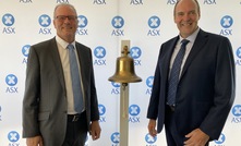 Andrew Sorensen and director Linton Putland poised to ring the bell today