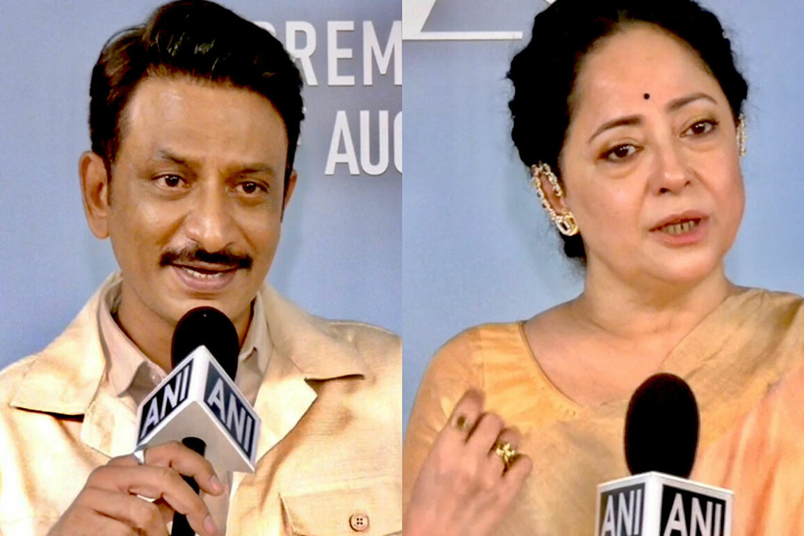 "Life with a pinch of salt": Rajesh Tailang, Sheeba Chadha on their family entertainer 'Bakaiti'