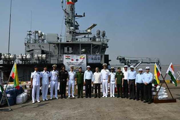 Myanmar government, media welcome India's earthquake relief support