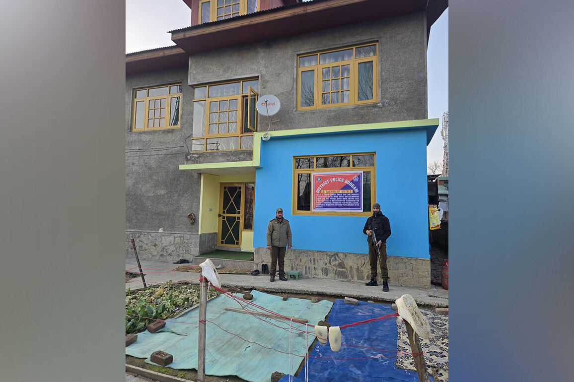 Budgam Police attach property worth Rs 50 lakh in NDPS case