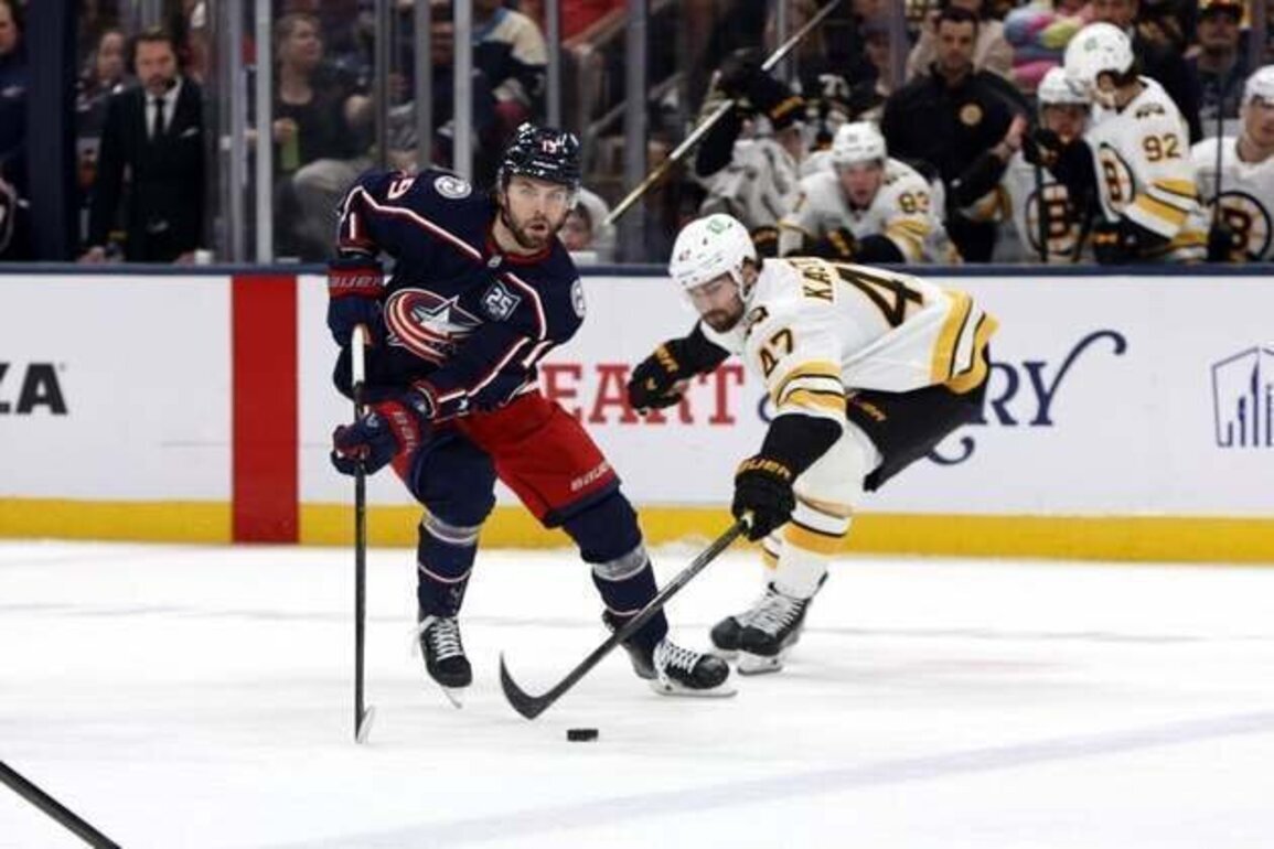 Bruins defeat Blue Jackets in James Hagens' debut