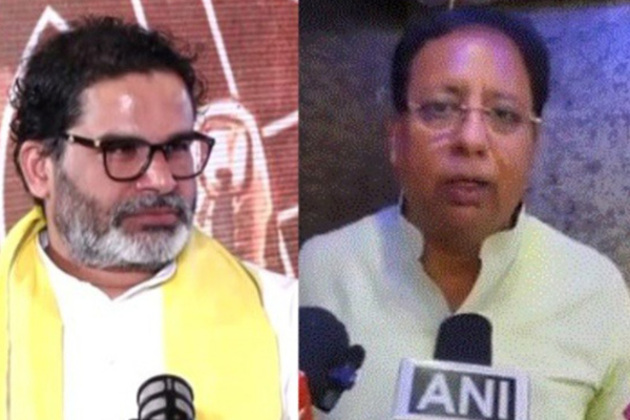 Bihar: BJP's Sanjay Jaiswal claims "80% of Jan Suraaj associates have criminal nature", Prashant Kishor hits back