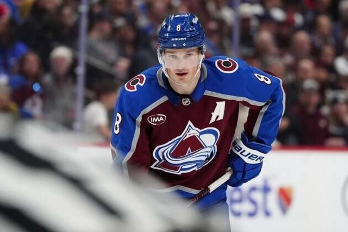 Avalanche D Cale Makar exits game due to upper-body injury