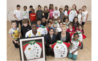 Coventry school receives cricket masterclass
