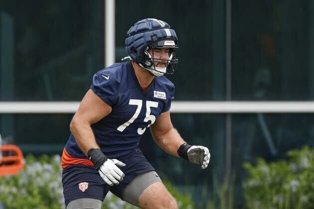 Seven months after knee injury, Bears activate OT Ozzy Trapilo