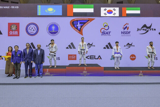 UAE National Team secures three more medals at Jiu-Jitsu World Championship in Thailand