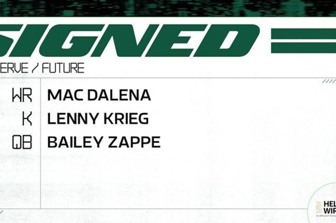 Jets Sign 3 Players to Reserve/Future Contracts