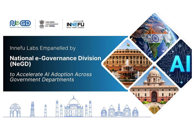 Innefu Labs Empanelled by National e-Governance Division (NeGD) to Accelerate AI Adoption Across Government Departments