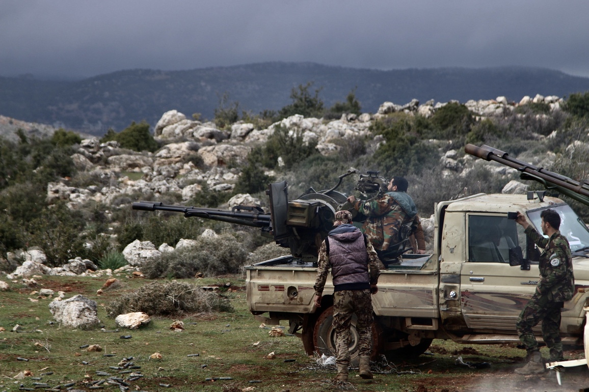 SYRIA-HOMS-SYRIAN-LEBANESE BORDER-MILITARY OPERATION