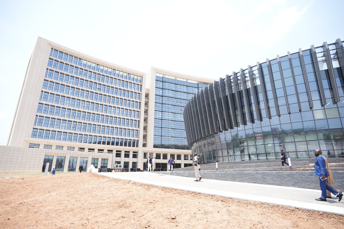 NIGERIA-ABUJA-ECOWAS-CHINA-AIDED HEADQUARTERS COMPLEX-HANDOVER